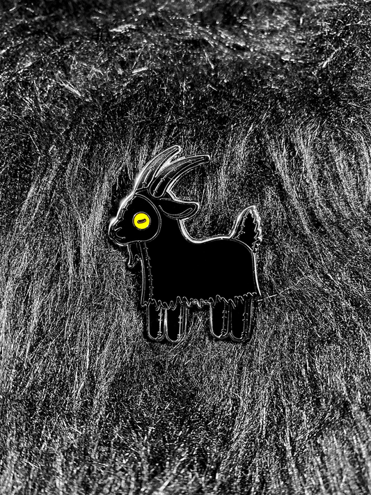 "Black Phillip Plush" 1.5" Hard Enamel Pin