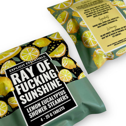 Ray of F&cking Sunshine Shower Steamers