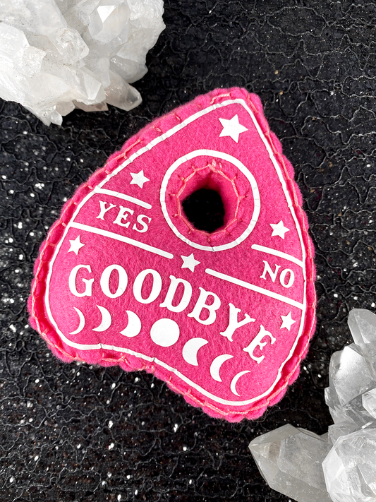 Pink Goodbye Planchette Plush