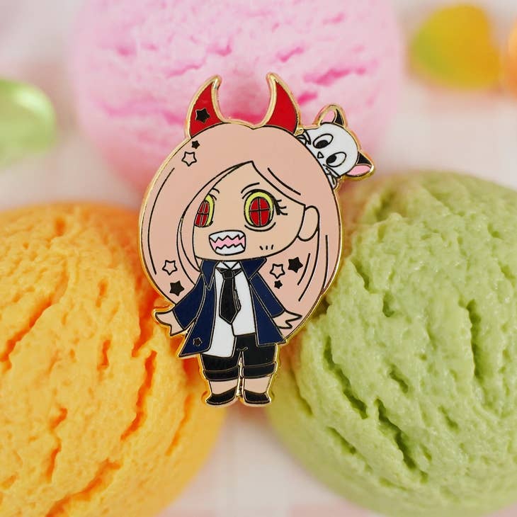 Power from Chainsaw Man Enamel Pin