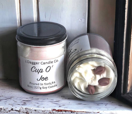 Mini Cup O’Joe Soy Dessert Candle , 8oz.