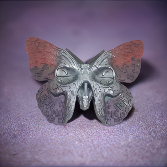 Death Flower's Butterfly-Resin art