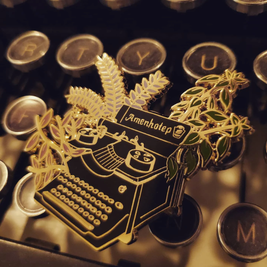 Typewriter - Enamel Pin